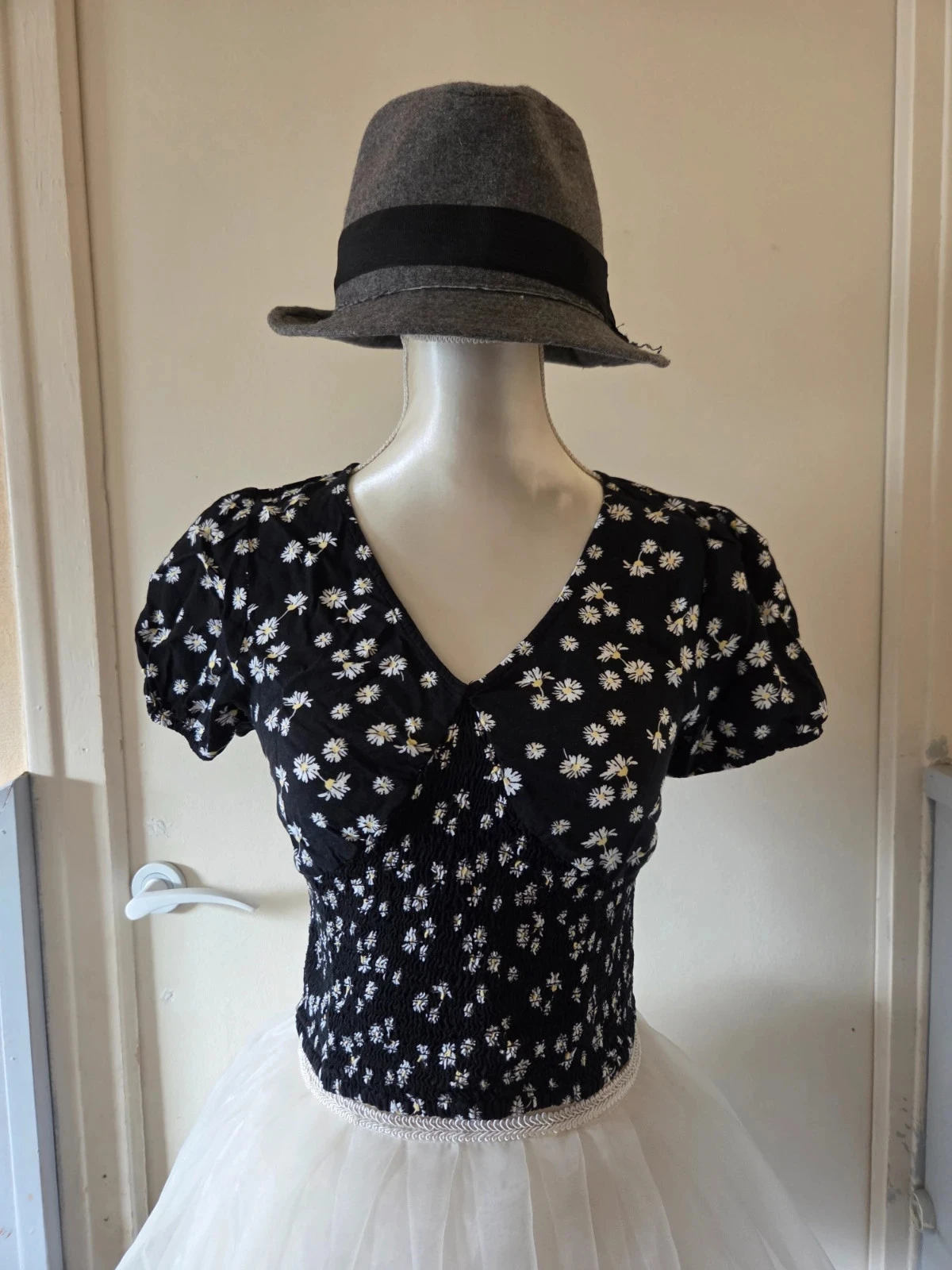 💜Crop top tee-shirt Kiabi taille S